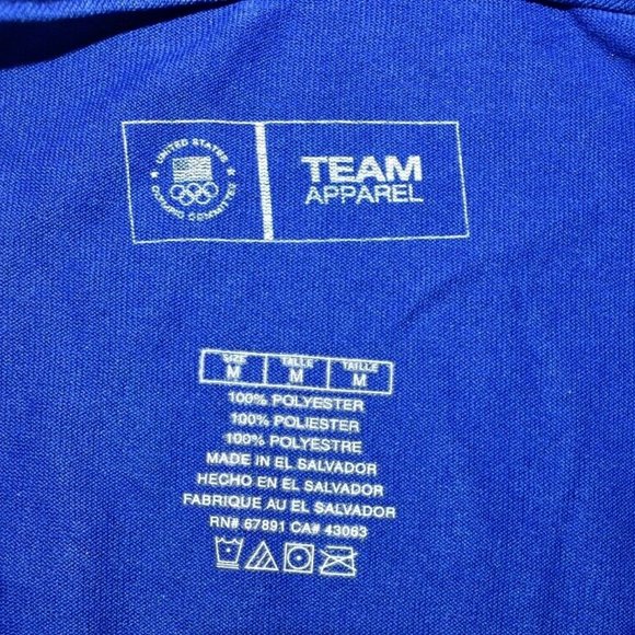 USA Olympic Committee Mens Triathalon Colorado Springs Training Shirt New - Picture 5 of 5